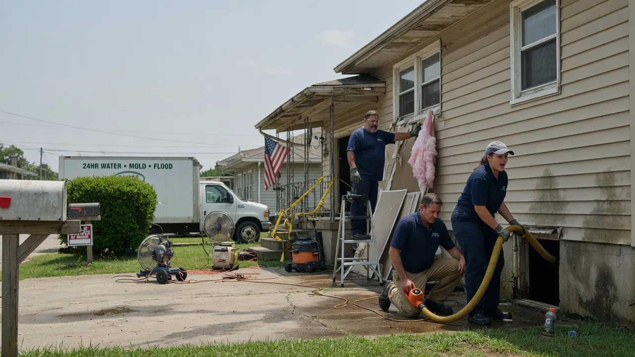 Water Damage Repair in Leonardville, KS near me